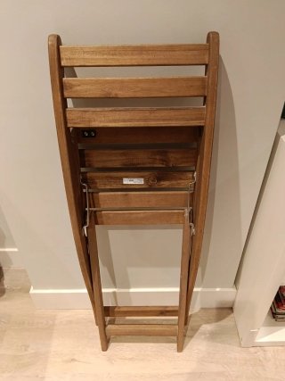 Silla plegable madera Askholmen Ikea