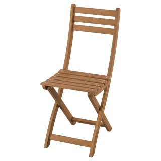 Silla plegable madera Askholmen Ikea