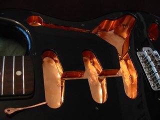 1,5M Cinta apantallado guitarra bajo cobre