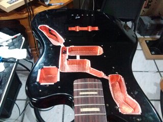 1,5M Cinta apantallado guitarra bajo cobre
