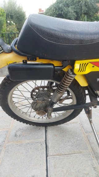 Puch Minicros TT Amarilla