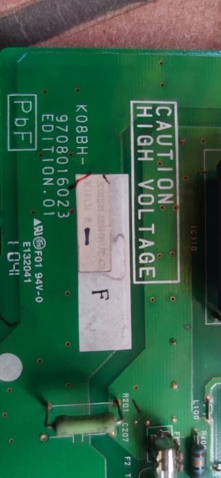 PLACA FUJITSU K08BH-080HHUE-C1 K08BH-9708016023