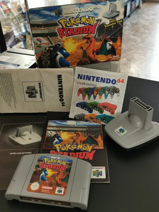 Pokémon Stadium N64 Transfer Pak ITA DE