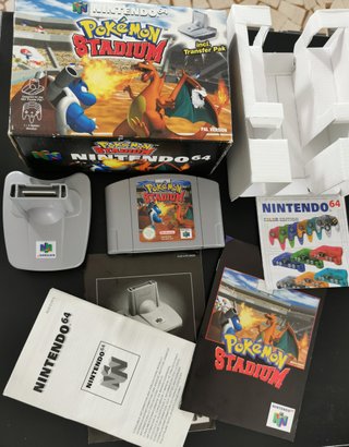 Pokémon Stadium N64 Transfer Pak ITA DE