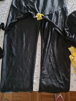 Disfraz Ninja con Kanji Blanco talla 10-12