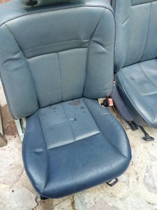 Asientos Cuero Azul Mercedes E W210 Familiar