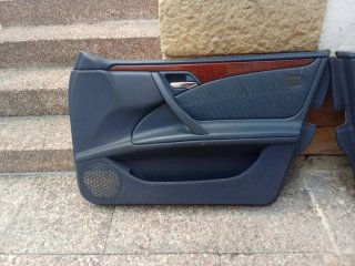 Asientos Cuero Azul Mercedes E W210 Familiar