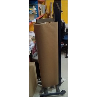 Porta-rollos vertical metálico con ruedas