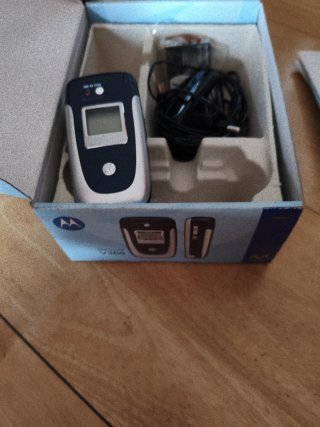 Motorola V360 Azul/Plateado