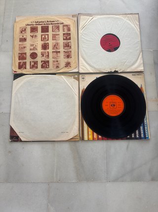 Lote 4 Vinilos: Neil Sedaka, Pet Clark, Frankie La