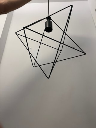 Lámpara Colgante Estrella Negra Ikea