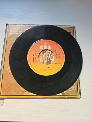 Vinilo Single 7" Gianni Bella (1976)