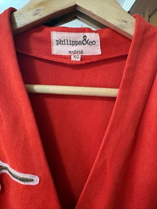 Vestido Midi Naranja Phillip Lim Talla M