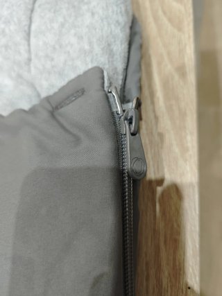 Saco Bugaboo Gris Mineral Invierno