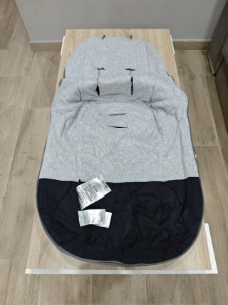 Saco Bugaboo Gris Mineral Invierno