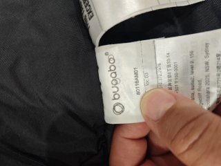 Saco Bugaboo Gris Mineral Invierno
