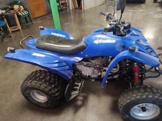 Quad Azul Todoterreno