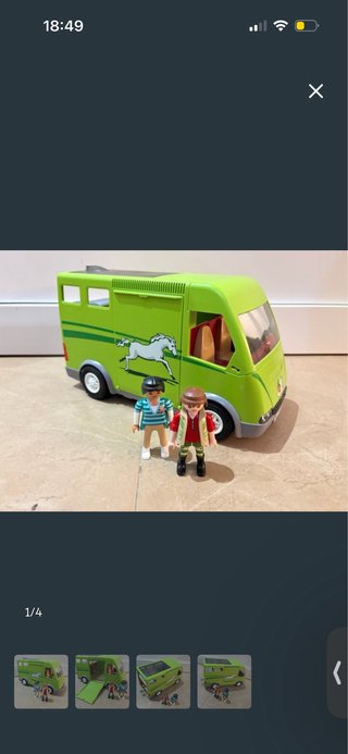 Lote Playmobil Camión y Figuras