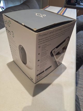 Arlo Pro 3 Cámara Seguridad 2K QHD, NUEVA