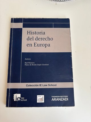 Historia del derecho en Europa
