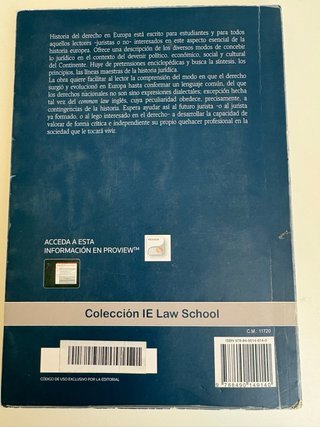 Historia del derecho en Europa