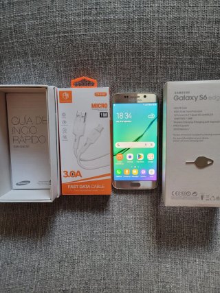 Samsung Galaxy S6 Edge + Bateria externa