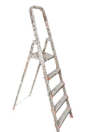 Escalera aluminio 5 peldaños