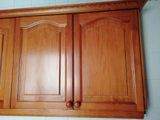 Puertas de cocina de madera (15€ cada puerta)
