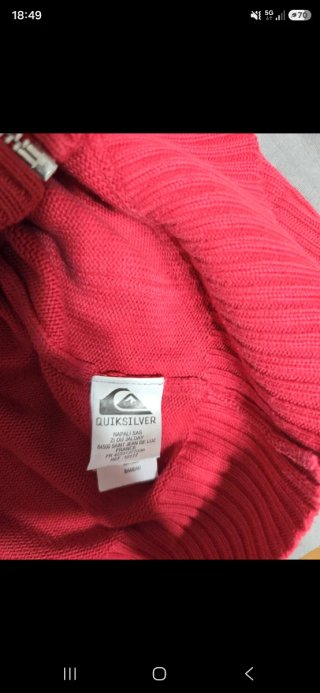 Chaqueta Quiksilver Roja