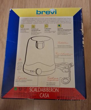 "Calienta biberones Brevi Casa".
