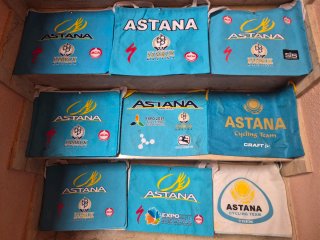 Bolsas de avituallamiento ASTANA Cycling Team