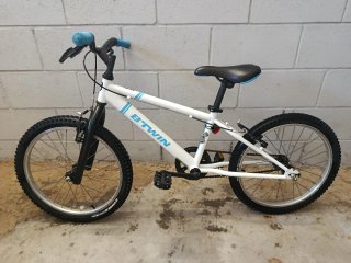 Bicicleta Infantil 20 Btwin Blanca