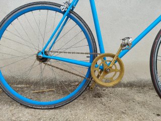 Bicicleta Fixie Vintage Azul