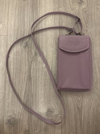 Bolso para móvil morado