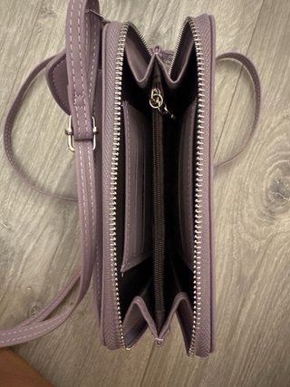 Bolso para móvil morado