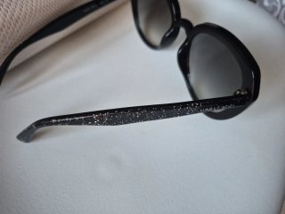 Gafas de sol Jimmy Choo negras y beige