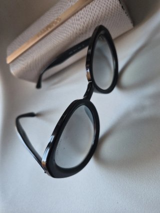 Gafas de sol Jimmy Choo negras y beige
