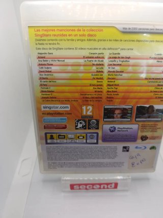 PS3 Singstar Grandes Éxitos + 2 Micros