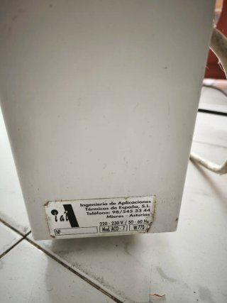 Radiador Acesol Blanco