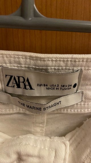 Pantalones Zara Blancos