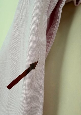 Camisa Oxford Zara Rosa Hombre XXL