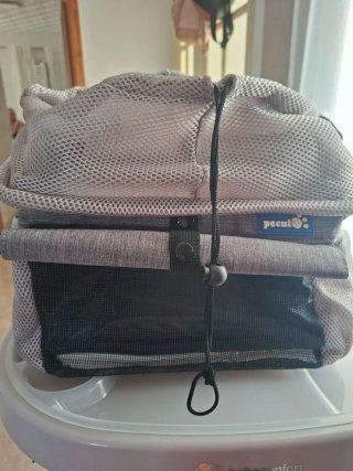 Transportín (mochila/bicicleta) para perros/gatos