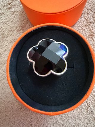 Anillo flor Tous Ónix