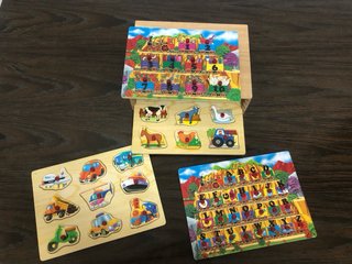 Puzzles Infantiles Madera