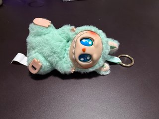 Llavero peluche Labubu (no original) color verde m