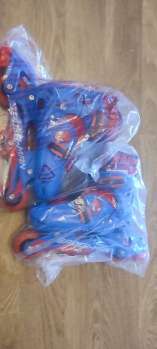 Patines Spiderman Ajustables Talla 27-30