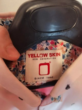 Camisa de hombre Yellow Me manga larga