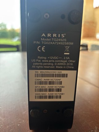 Router Arris TG2492