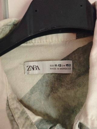 Camisa Zara Estampada Talla 11-12