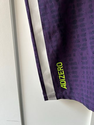 Camiseta Adidas Adizero Hombre Talla M Morado